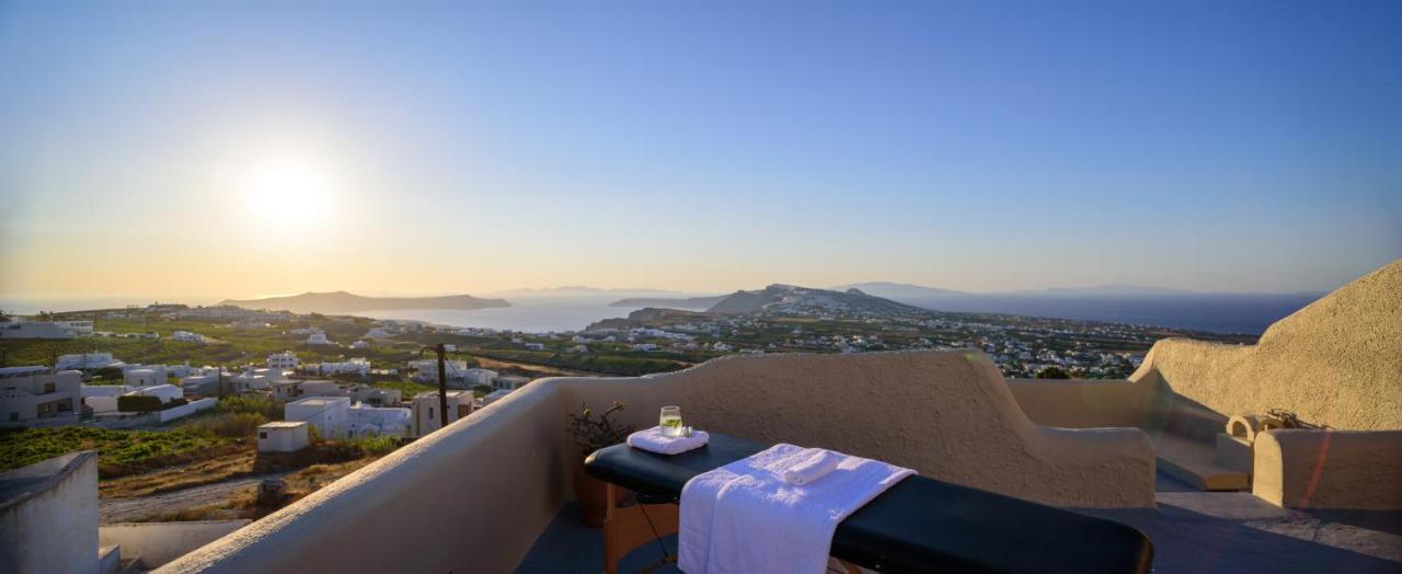 Diva Santorini Luxury Villa Pýrgos Buitenkant foto