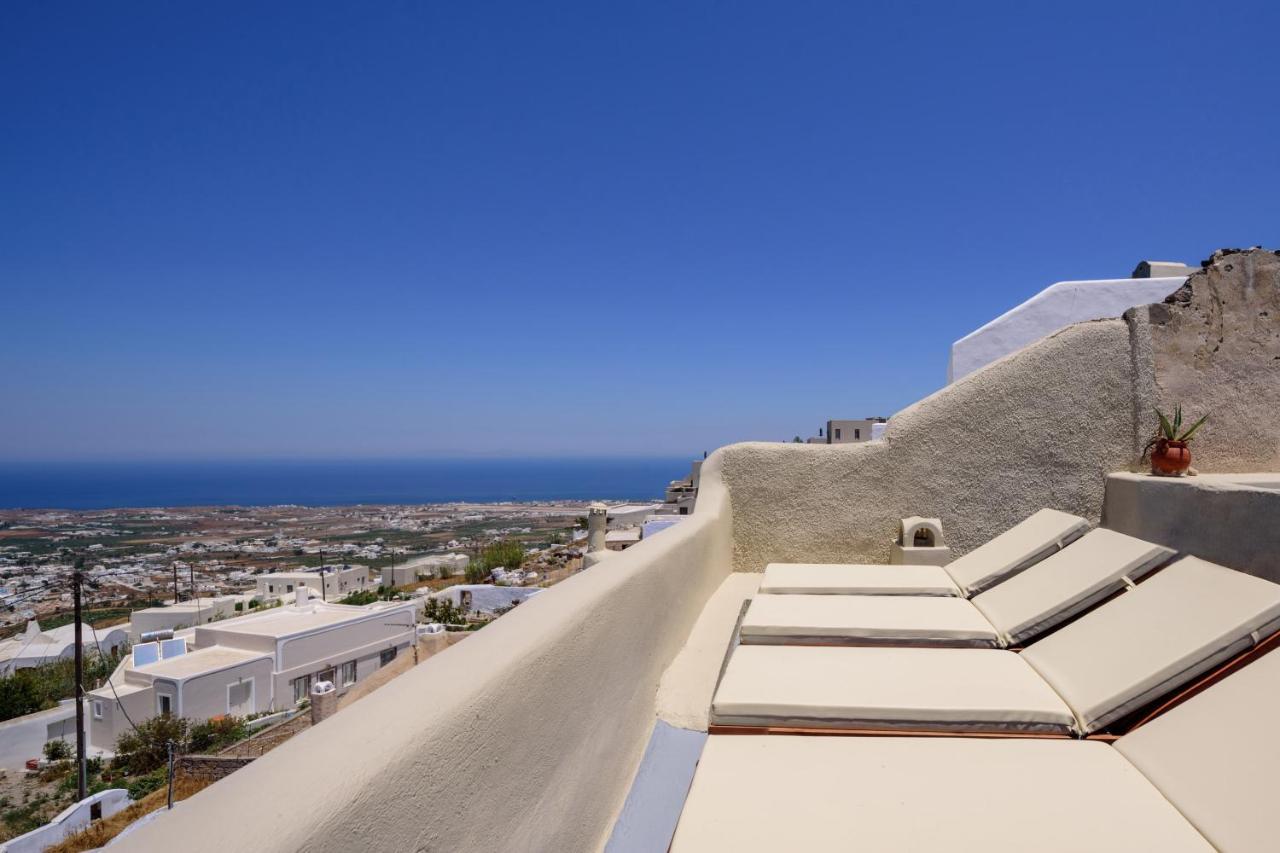 Diva Santorini Luxury Villa Pýrgos Buitenkant foto